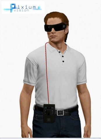 Bionisches Auge (Bild: Pixium Vision)